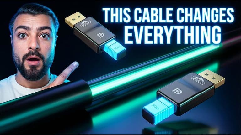 RUIPRO Detachable Fiber Optic DisplayPort Review