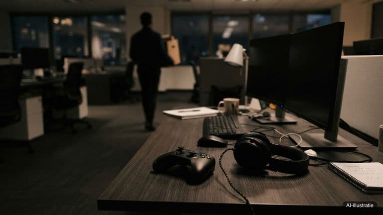 AI-illustratie bij: EA sluit BioWare en schrapt de nieuwe Mass Effect