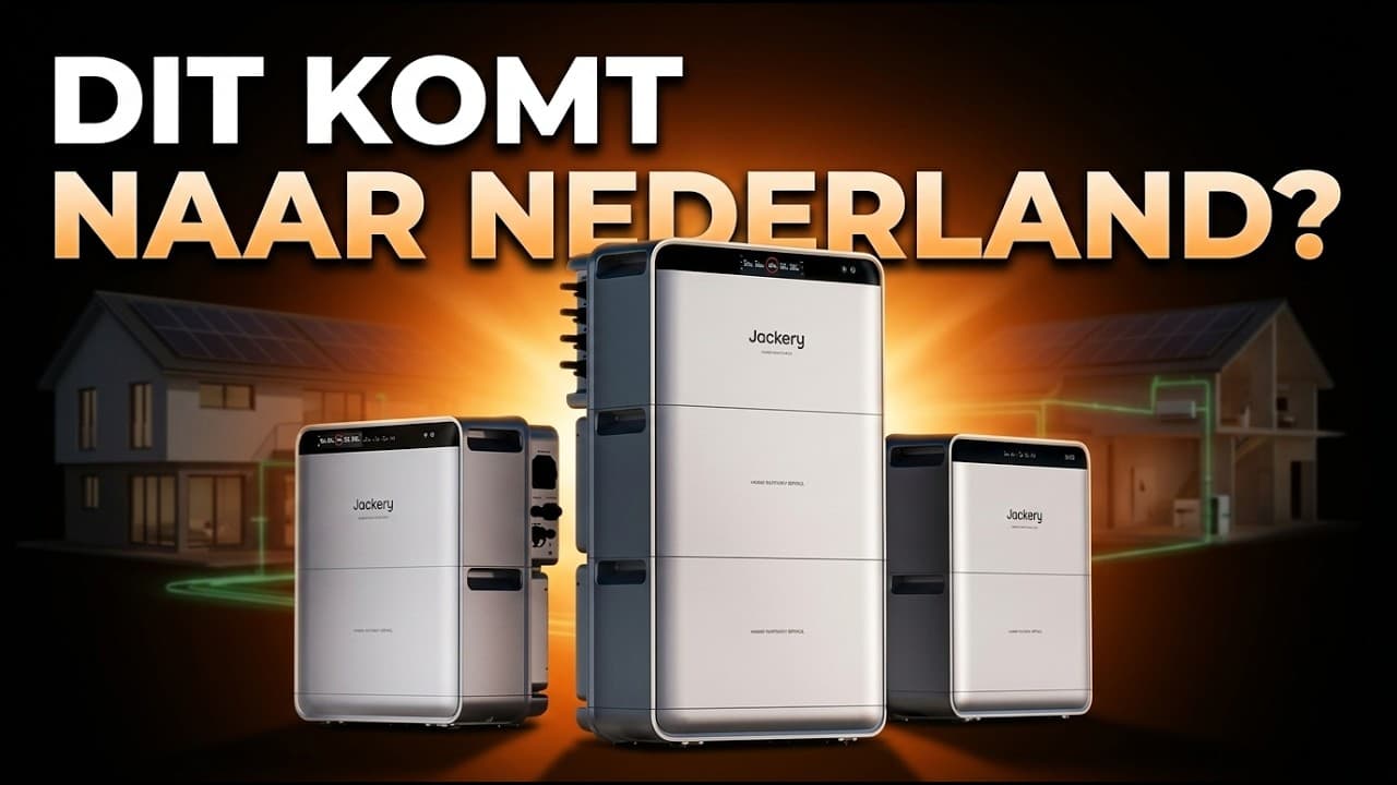 Jackery SolarVault 3 Thuisbatterij Eerste Indruk