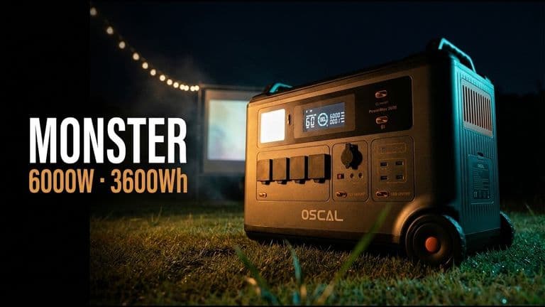 Oscal PowerMax 6000 review: ervaringen na een buitentest