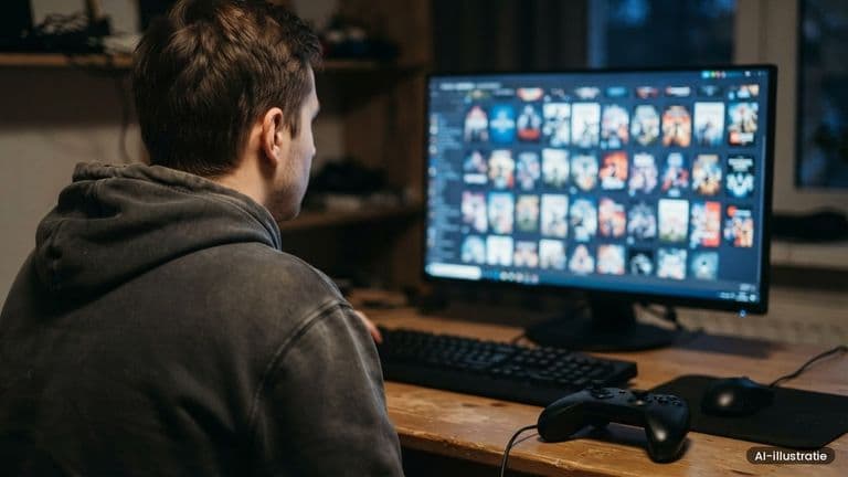 AI-illustratie bij: Valve weigert AI-games te weren op Steam ondanks groeiende kritiek