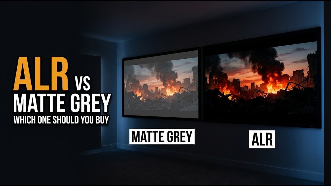 WUPRO Black Crystal vs Soft Matte Grey on XGIMI Horizon 20 Max